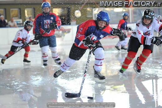 2011-04-09 Como 1070 Hockey Milano Rossoblu U11-Aosta - Dylan Ghiglione